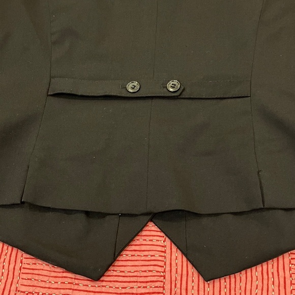 H&M women’s size 14 black Vest lined - Picture 4 of 16